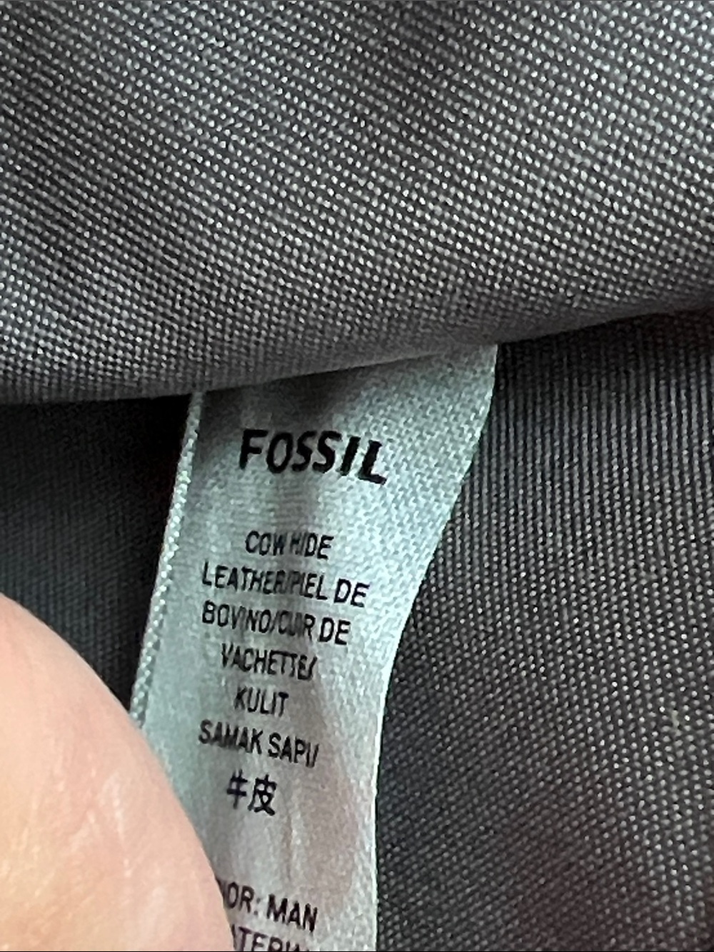 Fossil Blush Pink Pebbled Leather Wallet - Picture 7 of 9
